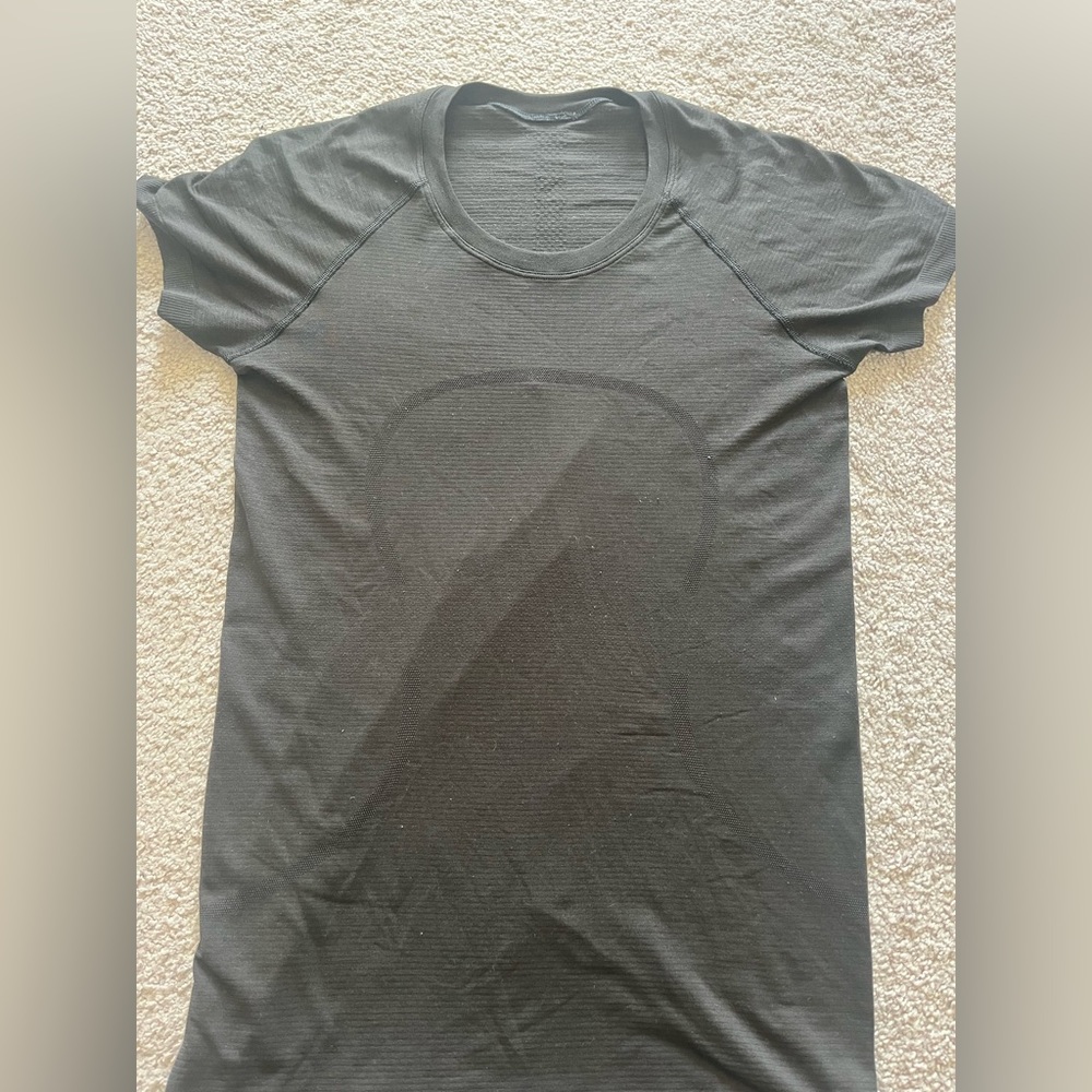 Lululemon Swiftly Tech Short Sleeve 2.0, BLK/BLK